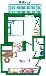 Grundriss Appart 3